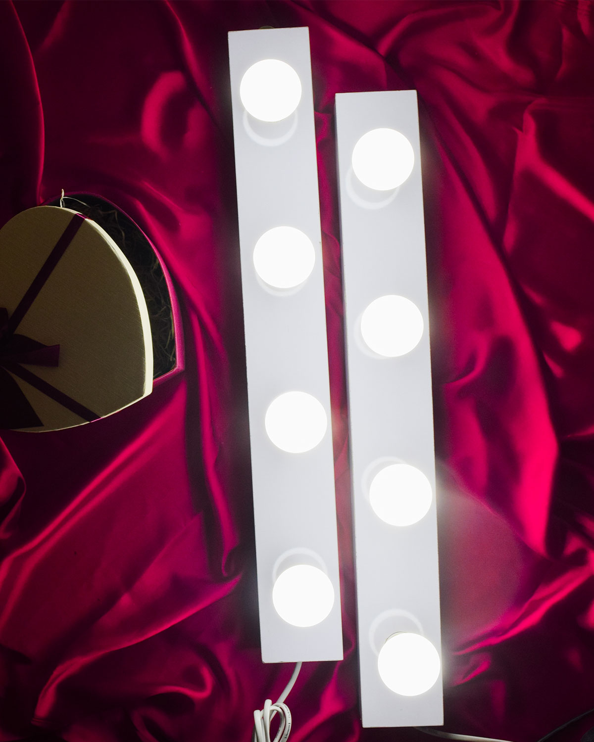 Vanity Light Panels (Pair | 4 Bulbs/each panel)