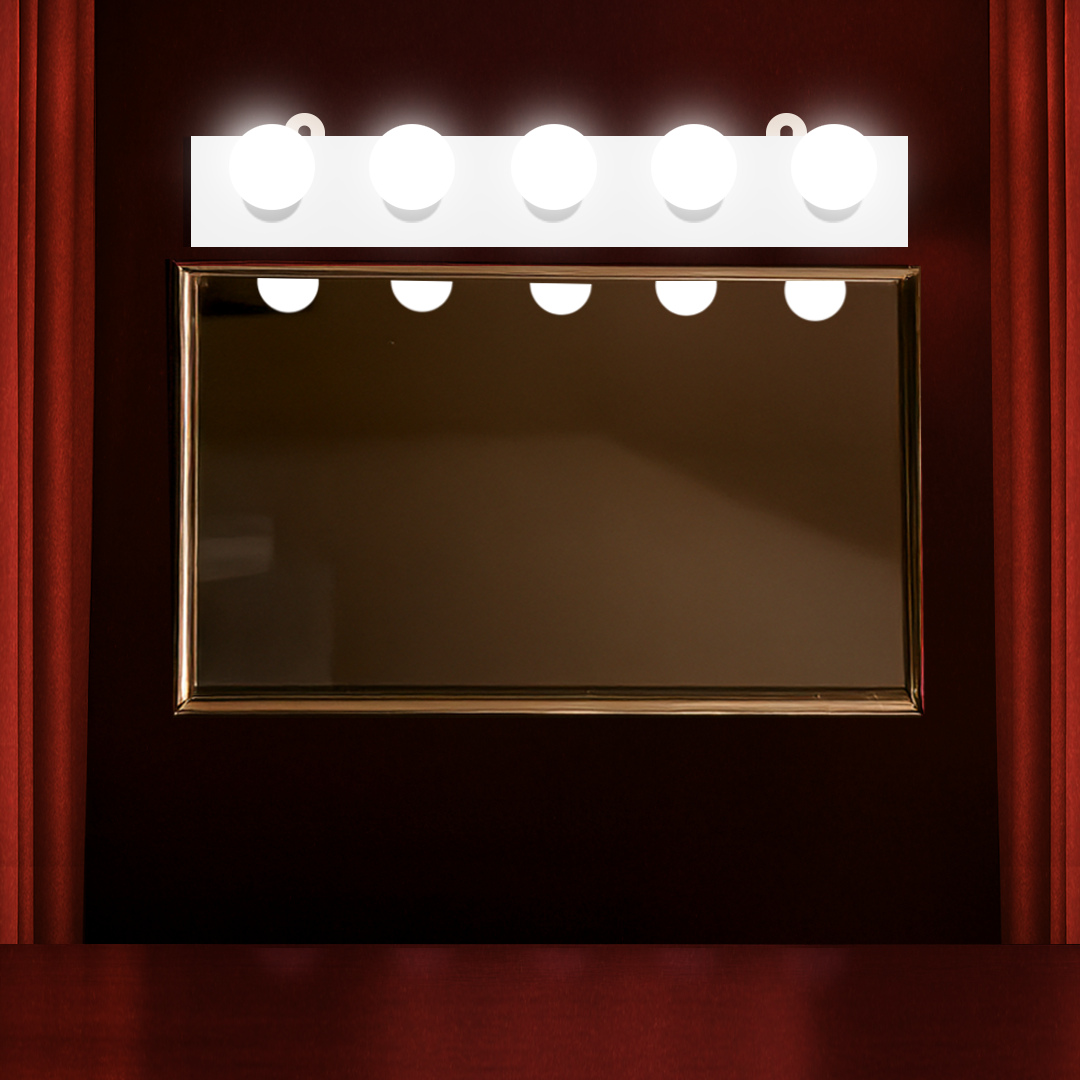 Vanity Light Panels (Pair | 5 Bulbs/each panel)