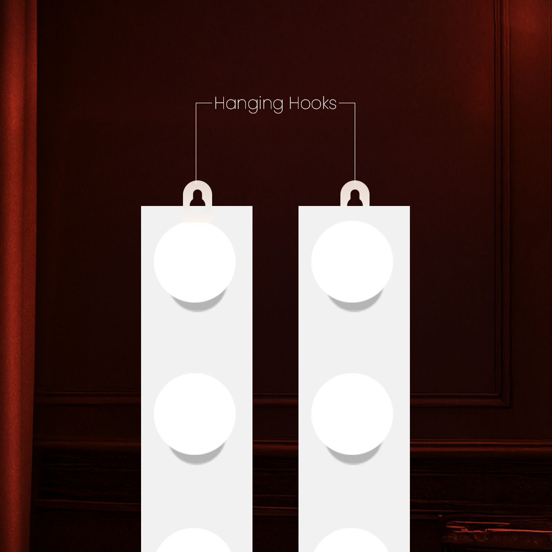 Vanity Light Panels (Pair | 3 Bulbs/each Panel)