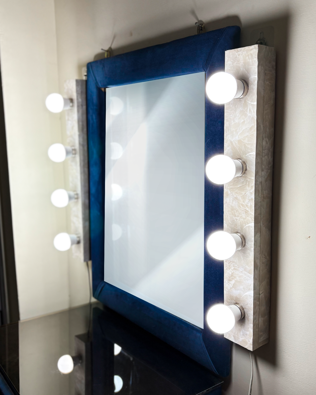 Vanity Light Panels (Pair | 4 Bulbs/each panel)