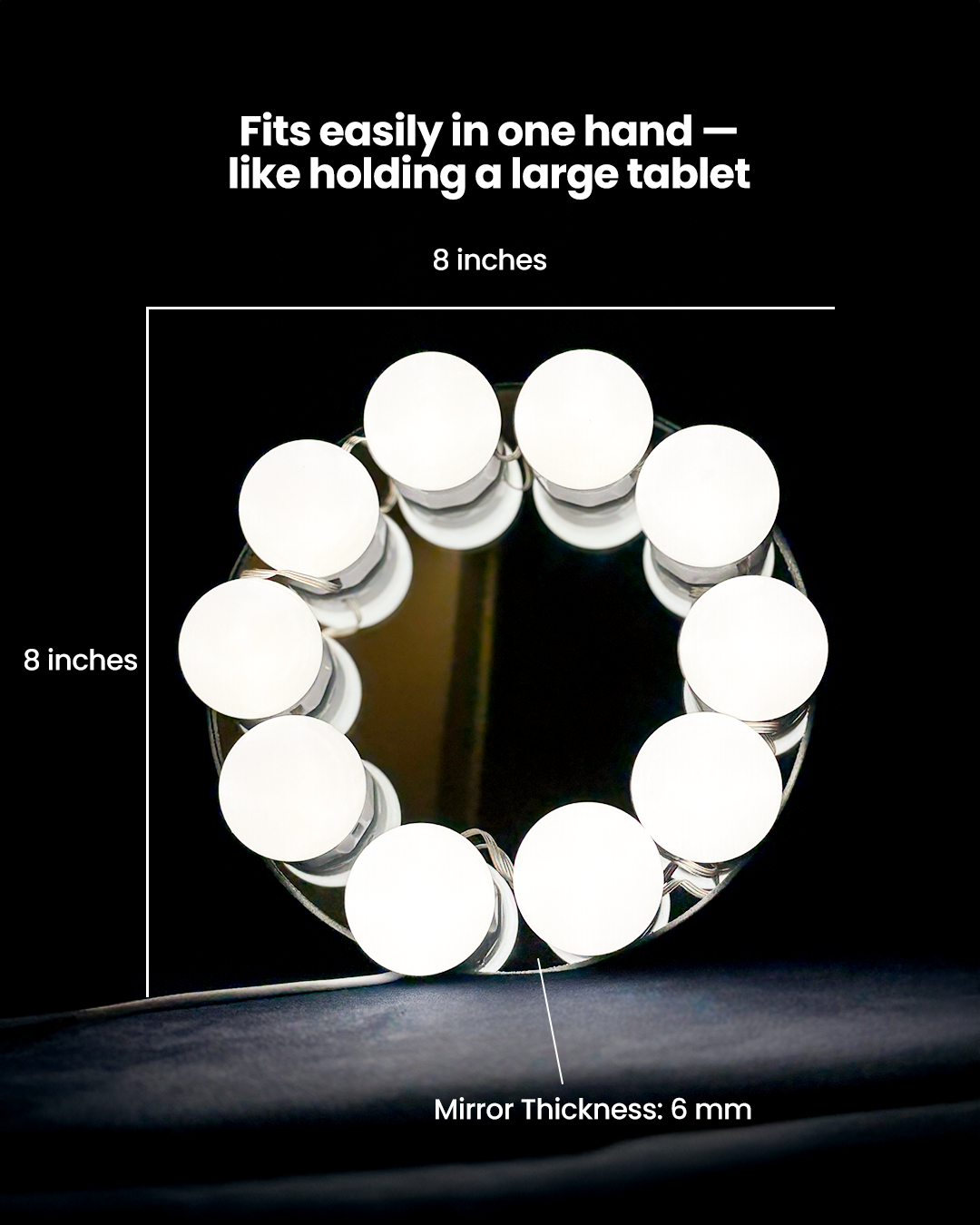 Mini Vanity Mirror