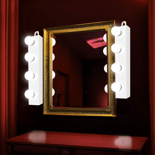 Vanity Light Panels (Pair | 4 Bulbs/each panel)