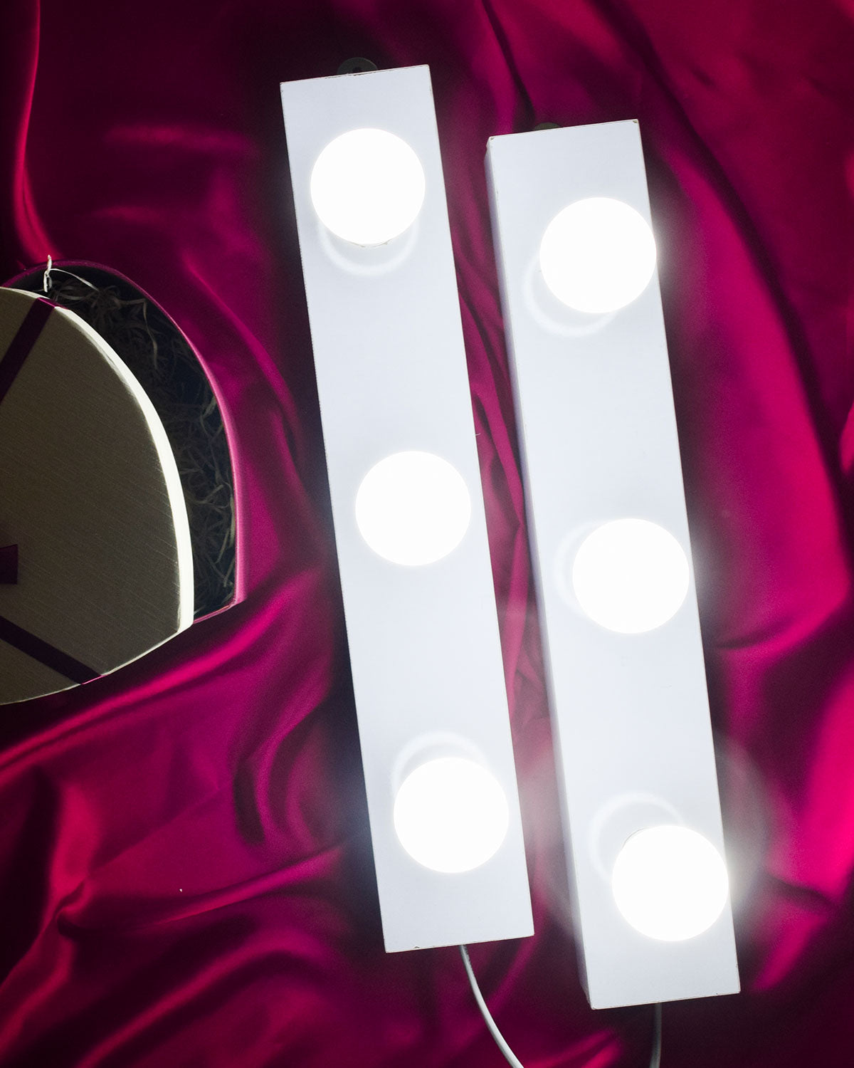 Vanity Light Panels (Pair | 3 Bulbs/each Panel)