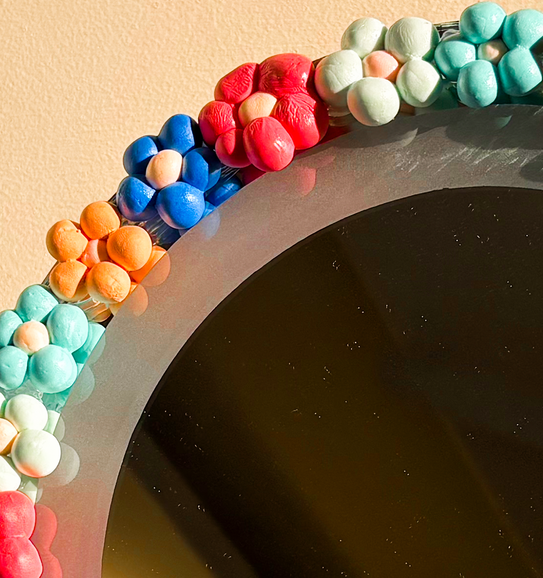 Floral LED Mirror - Moonlake (12x12 inch)